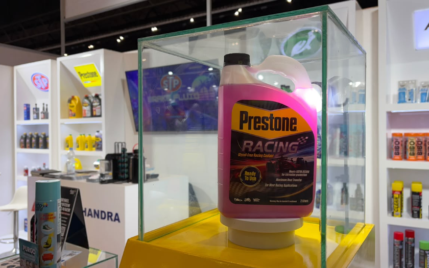 Laris Chandra Luncurkan Prestone Coolant Racing di Automechanika Jakarta 2026, Bebas Glycol dan Water Base