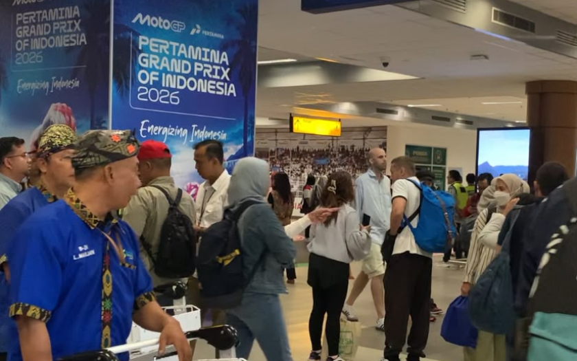 Euforia Pertamina Grand Prix of Indonesia 2026 Sudah Menyapa Sejak Bandara Internasional Lombok