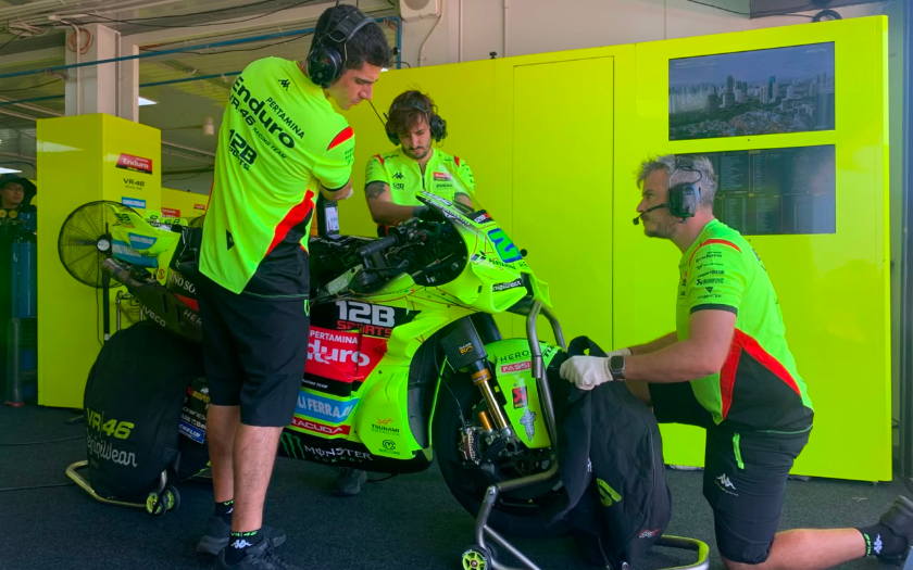 Seperti Ini Suasana Paddock Pertamina Enduro VR46 Team di MotoGP Mandalika 2026