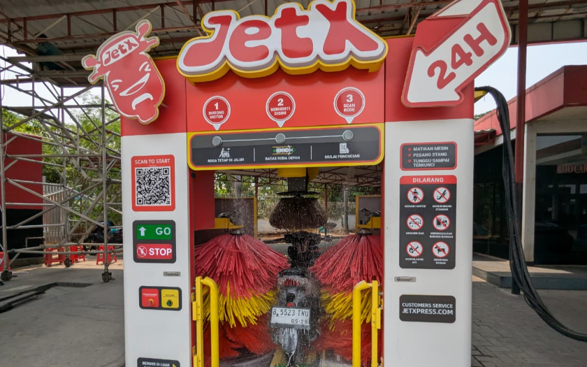 JetX Hadirkan Layanan Cuci Motor 4 Menit, Biaya Mulai Rp 15 Ribu