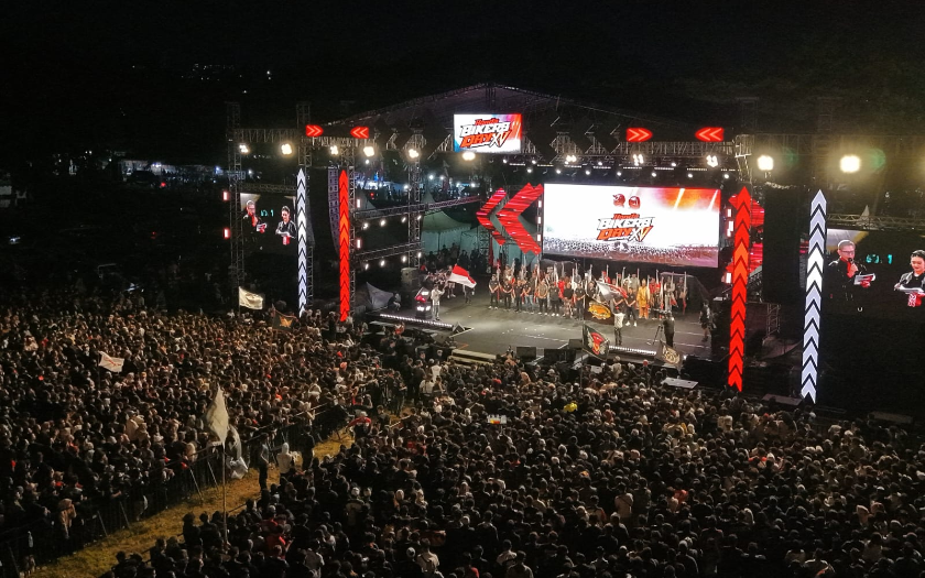 Silaturahmi Puluhan Ribu Bikers Honda Berkumpul di Honda Bikers Day 2026 di Ambarawa, Jawa Tengah