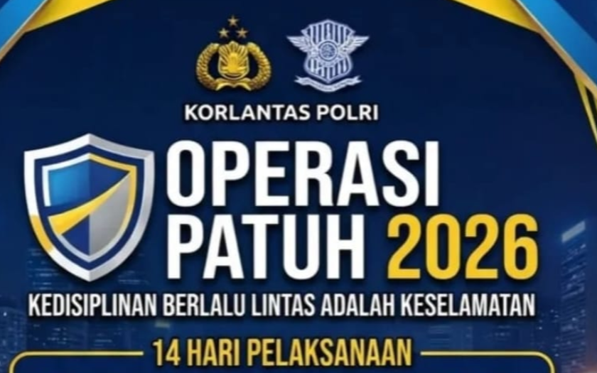 Korlantas Gelar Operasi Patuh 2026, Ini10 Pelanggaran yang Bakal Ditindak! 