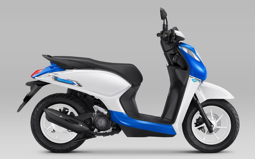Segar dan Retro, Ini Warna Baru New Honda Genio Vibrant Blue & White